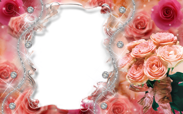 Рамка розы
