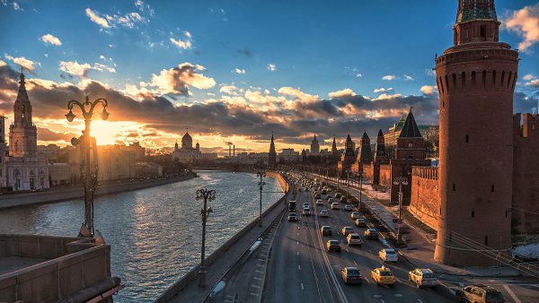 Москва летом