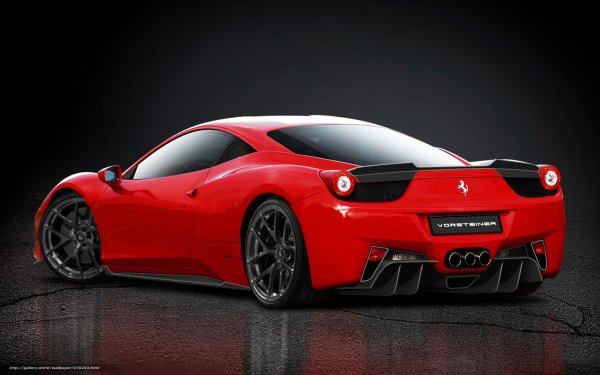 Красно черная машина