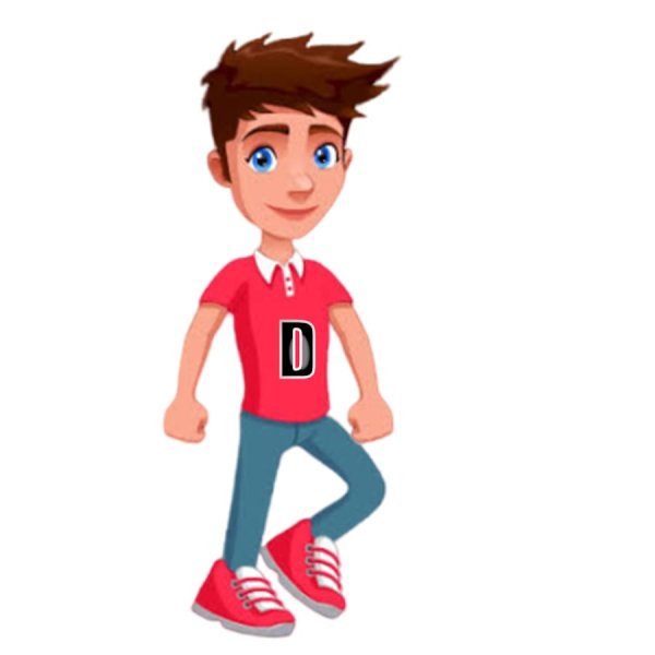 Юноша мультяшный