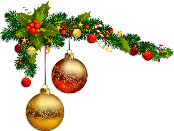 Новогодняя веточка