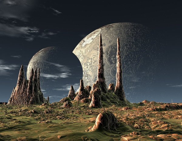 Фантастические пейзажи