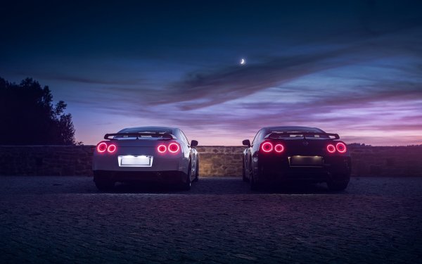 Nissan Skyline r35 ночь