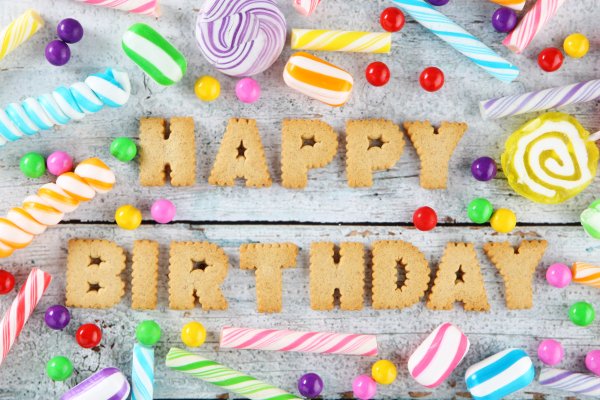 Сладости на день рождения