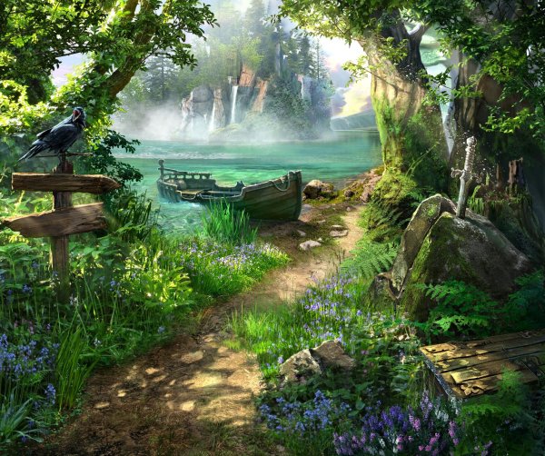 Сказочный пейзаж