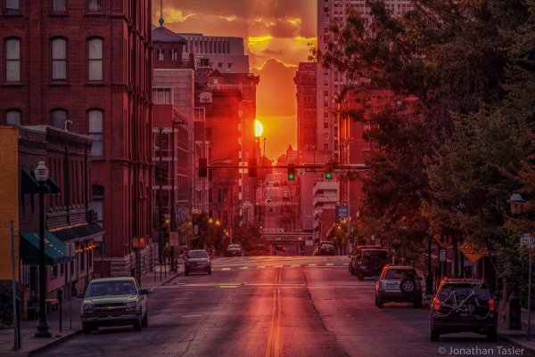 Летний вечер в городе