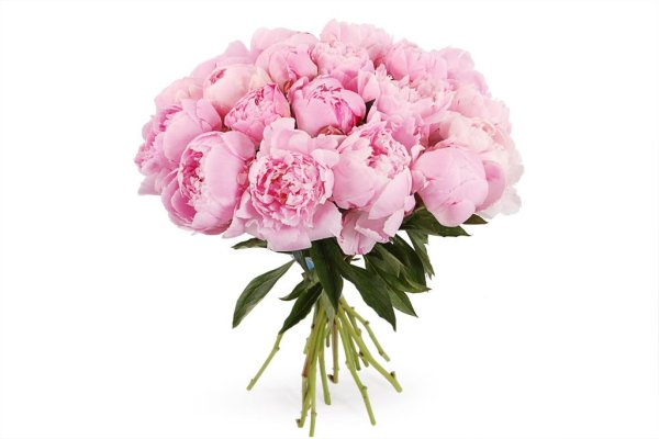 Букет с пионами