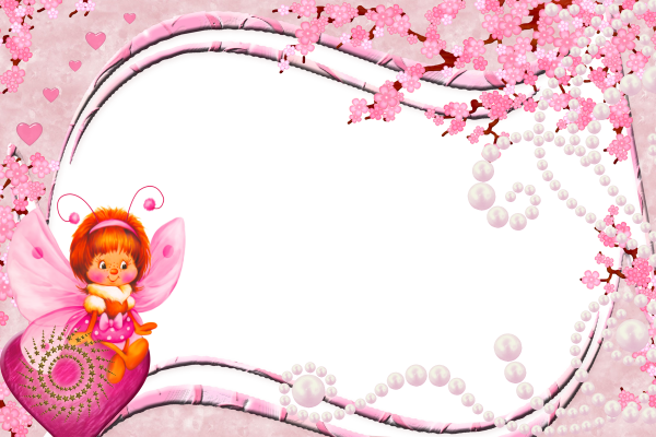 Красивая рамка для девочки