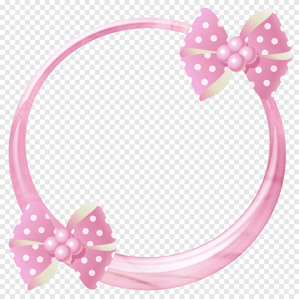 Розовая рамка