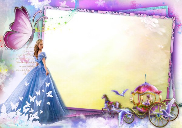 Красивая рамка для девочки