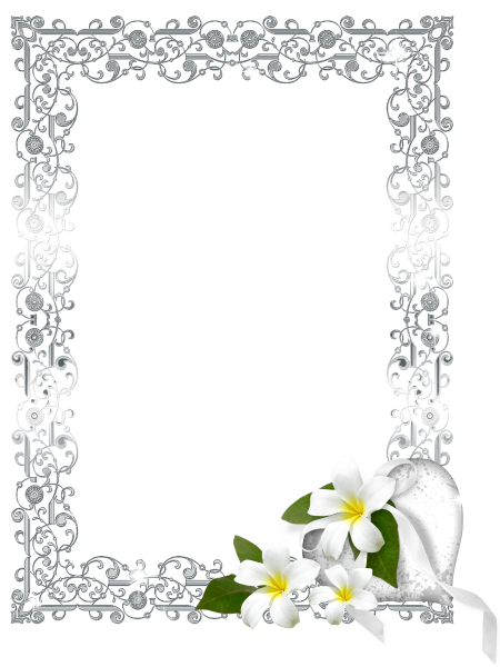 Рамки для ворда Свадебные
