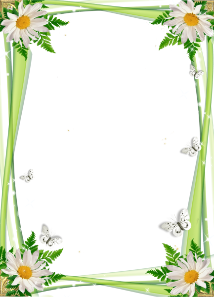 Красивая летняя рамка