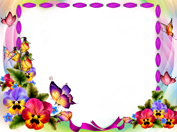 Цветочная рамка