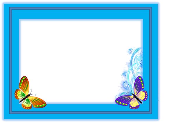 Рамка "бабочка"