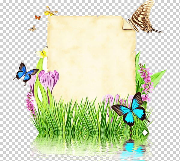 Фоторамка с бабочками