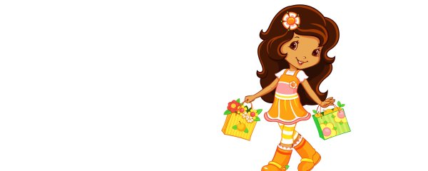 Девочка на белом фоне