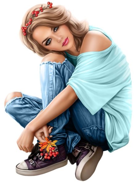 Мультяшные девушки