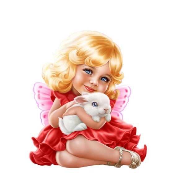 Мультяшная девочка