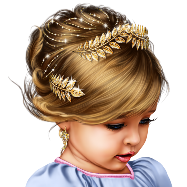 Детские прически на прозрачном фоне