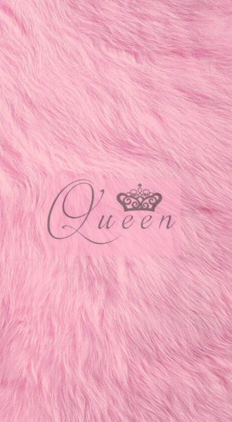 Розовый мех