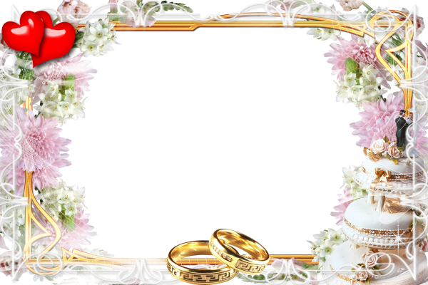 Рамка с годовщиной свадьбы