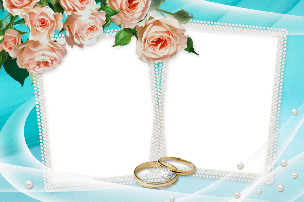 Свадебная рамка