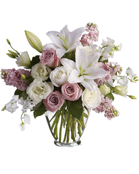 Букеты в вазах