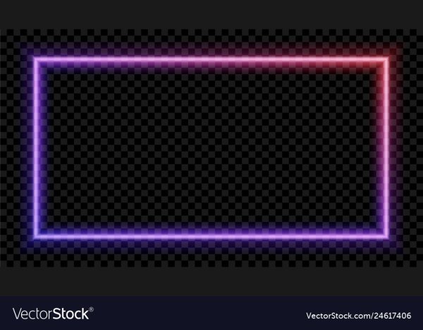 Неоновая рамка для вебки