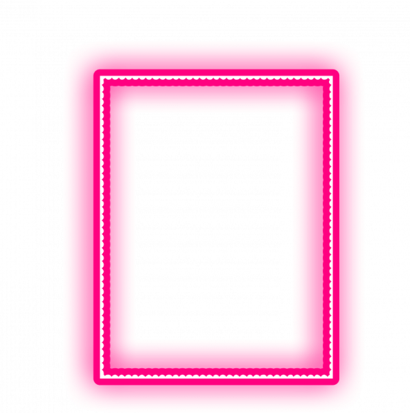 Неоновая рамка