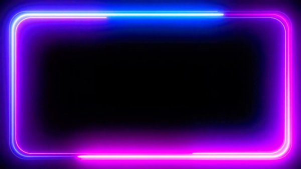Неоновая рамка