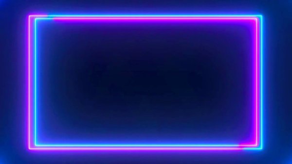 Неоновая рамка