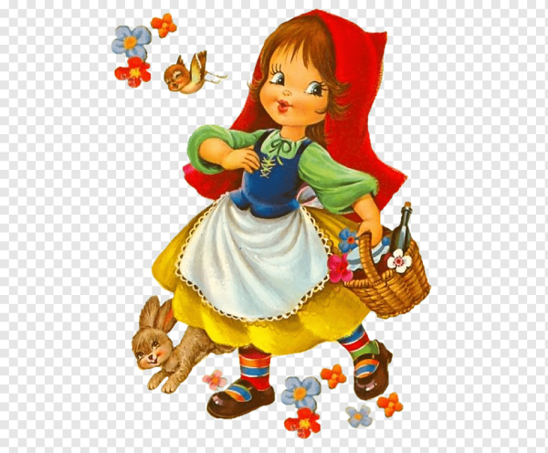 Сказочные герои на прозрачном фоне