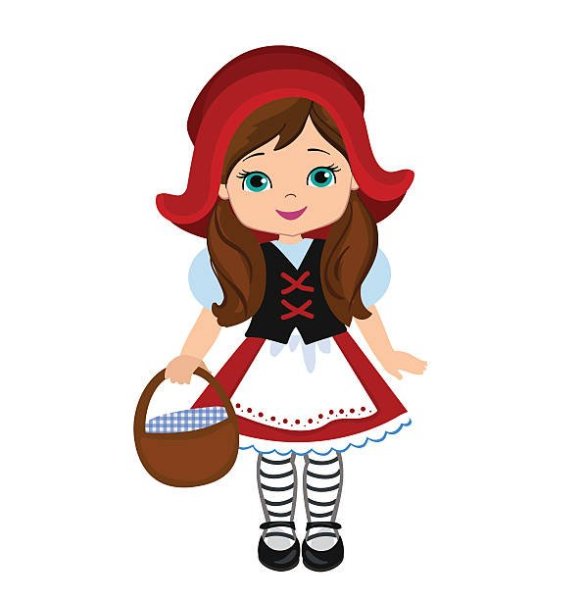 Красная шапочка мультяшный