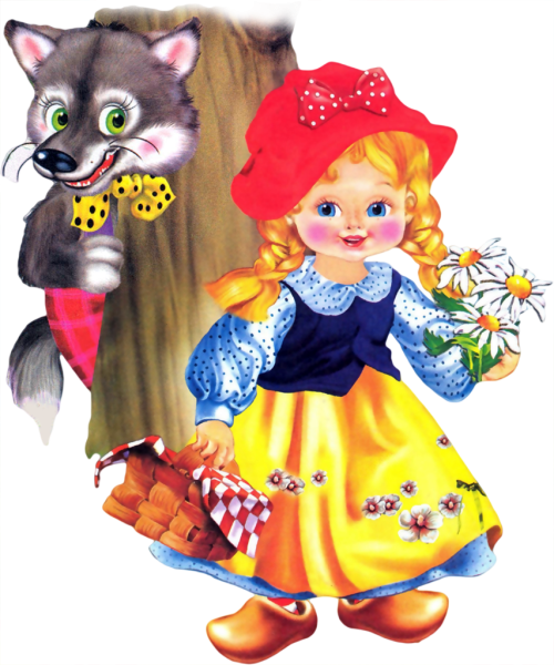 Краснаяшаплчка сказка