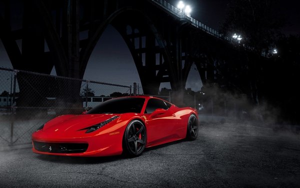 Ferrari 458 Italia красная