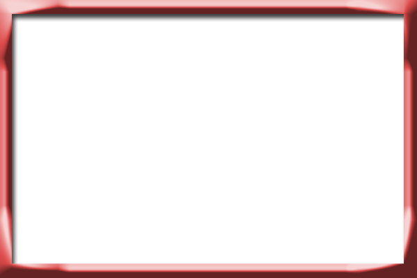 Красная рамка на прозрачном фоне
