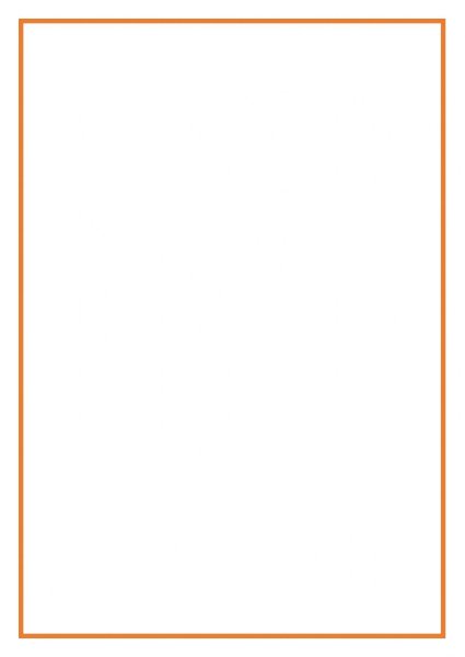 Оранжевая рамка
