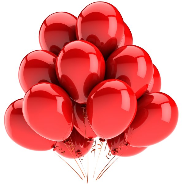 Красные шары