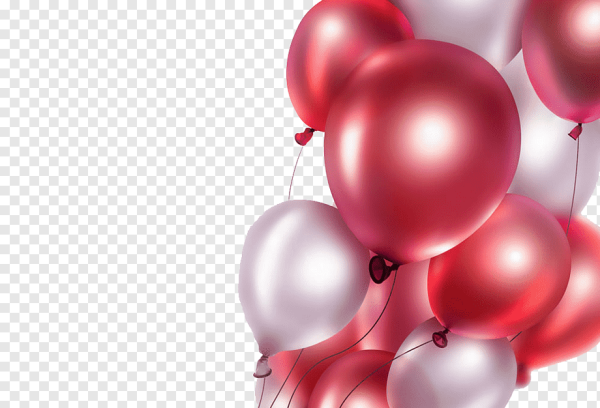 Розовые шарики на белом фоне