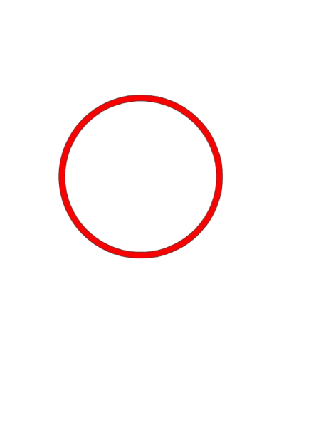 Красные кружочки