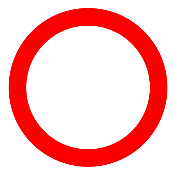 Красный кружок картинка