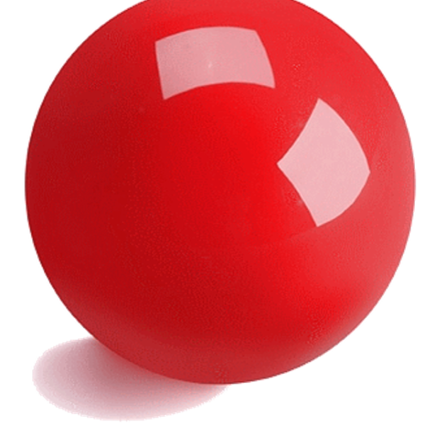 Маленький мячик красный