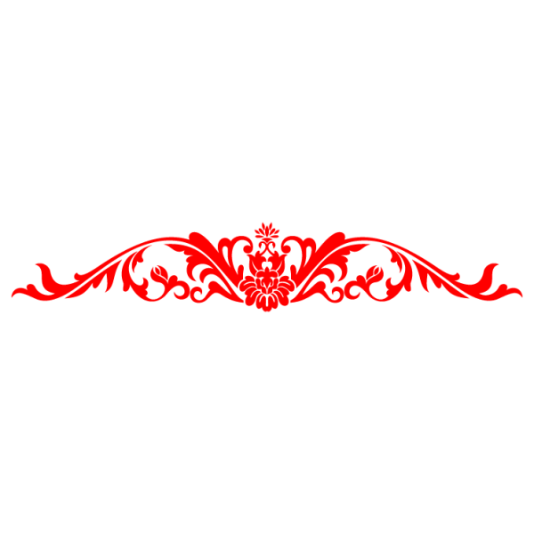 Красные узоры на белом фоне