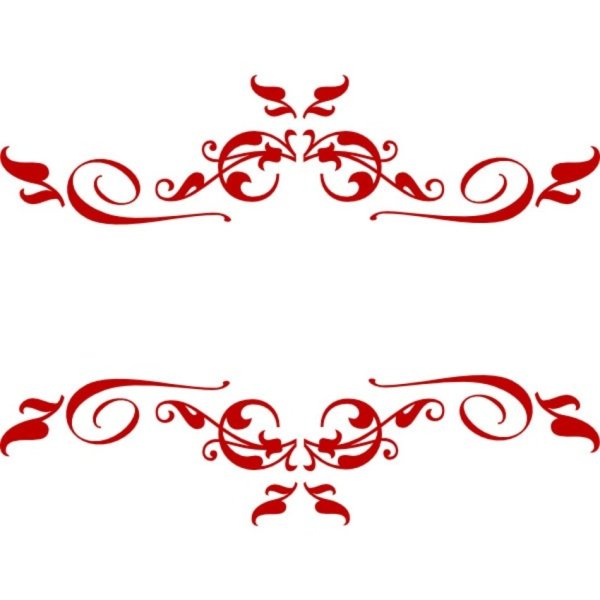 Узоры для надписи