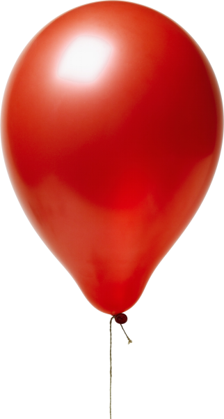 Воздушный шарик на веревочке