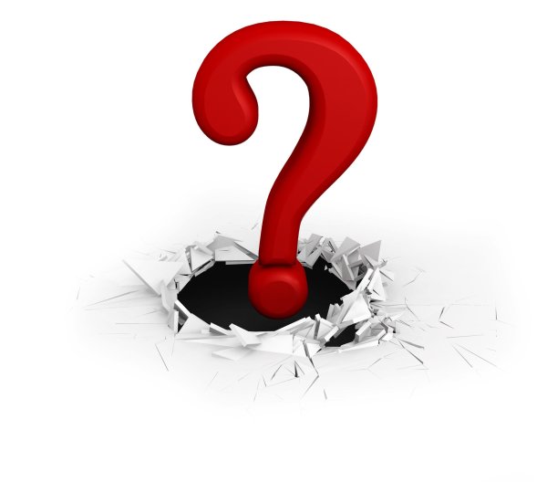 Огромный знак вопроса