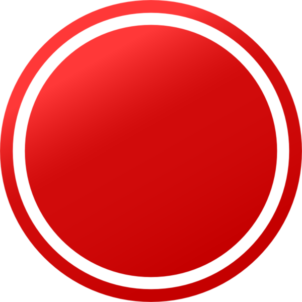 Красный значок