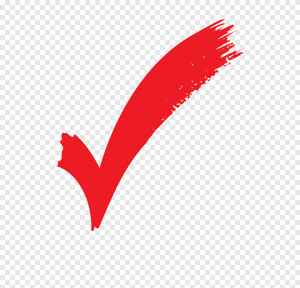 Красная галочка