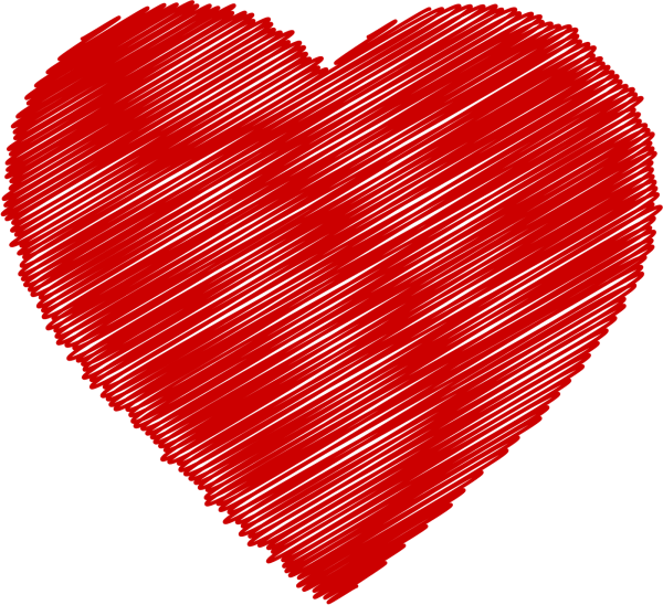 Сердечки на прозрачном фоне