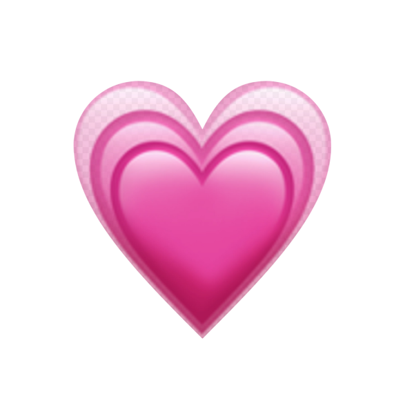 Розовые сердечки